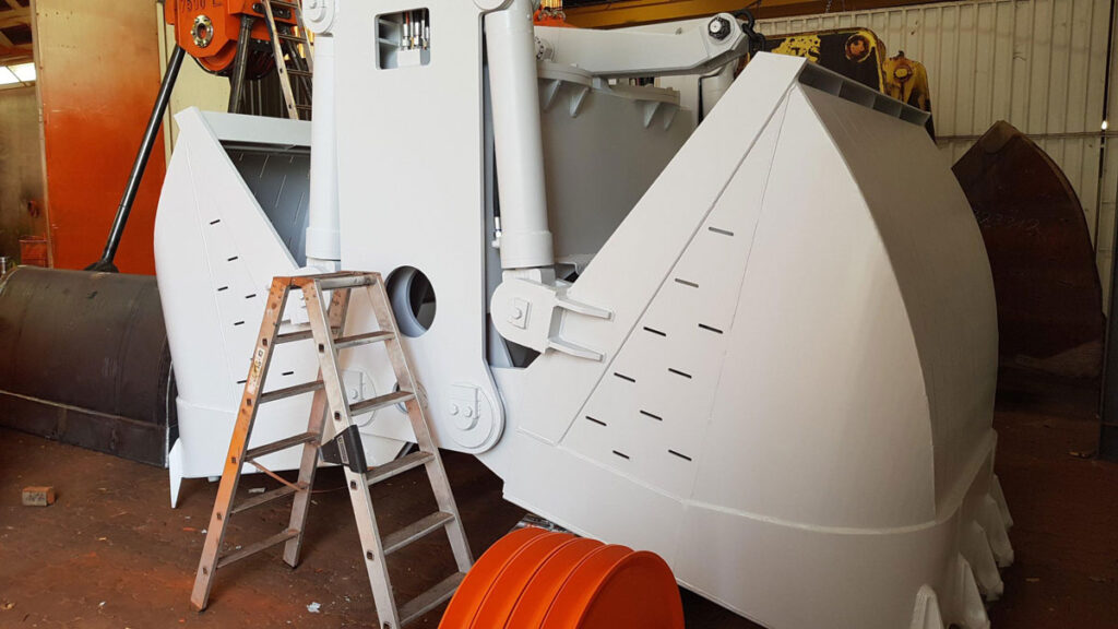 Special Heavy Duty 8 Cubic Yard Motor Underwater Clamshell